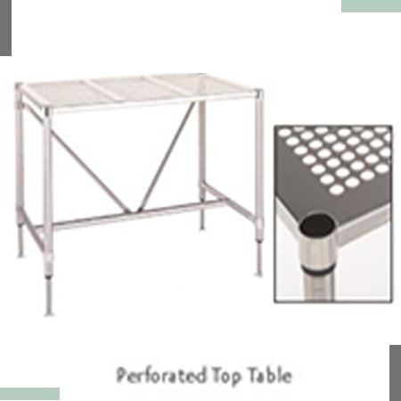 Perforated Top Table